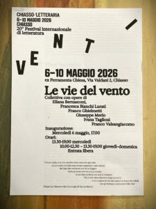2026 - Collettiva per ChiassoLetteraria